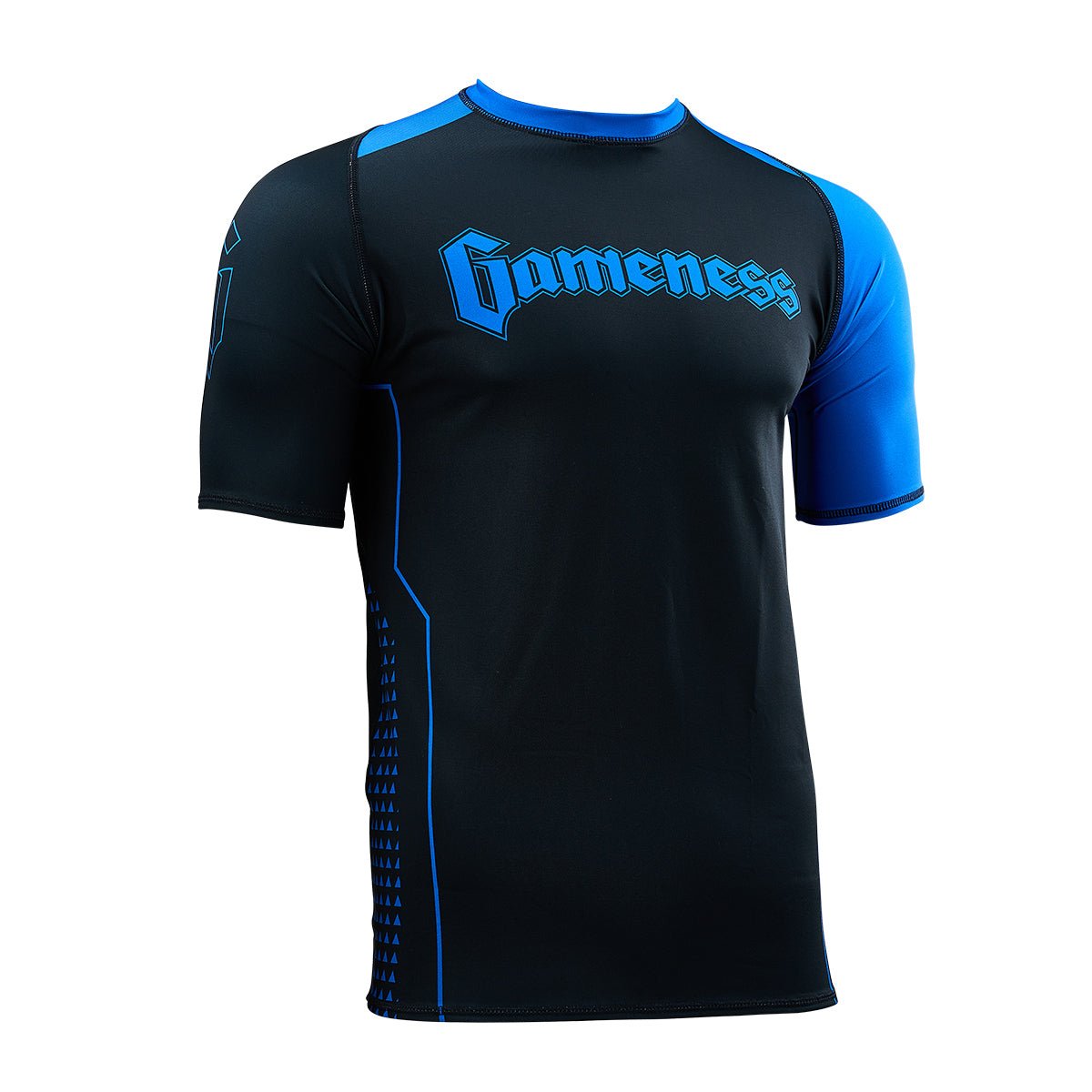 Gameness Short Sleeve Limited Edition Ranked Rashguard Blue