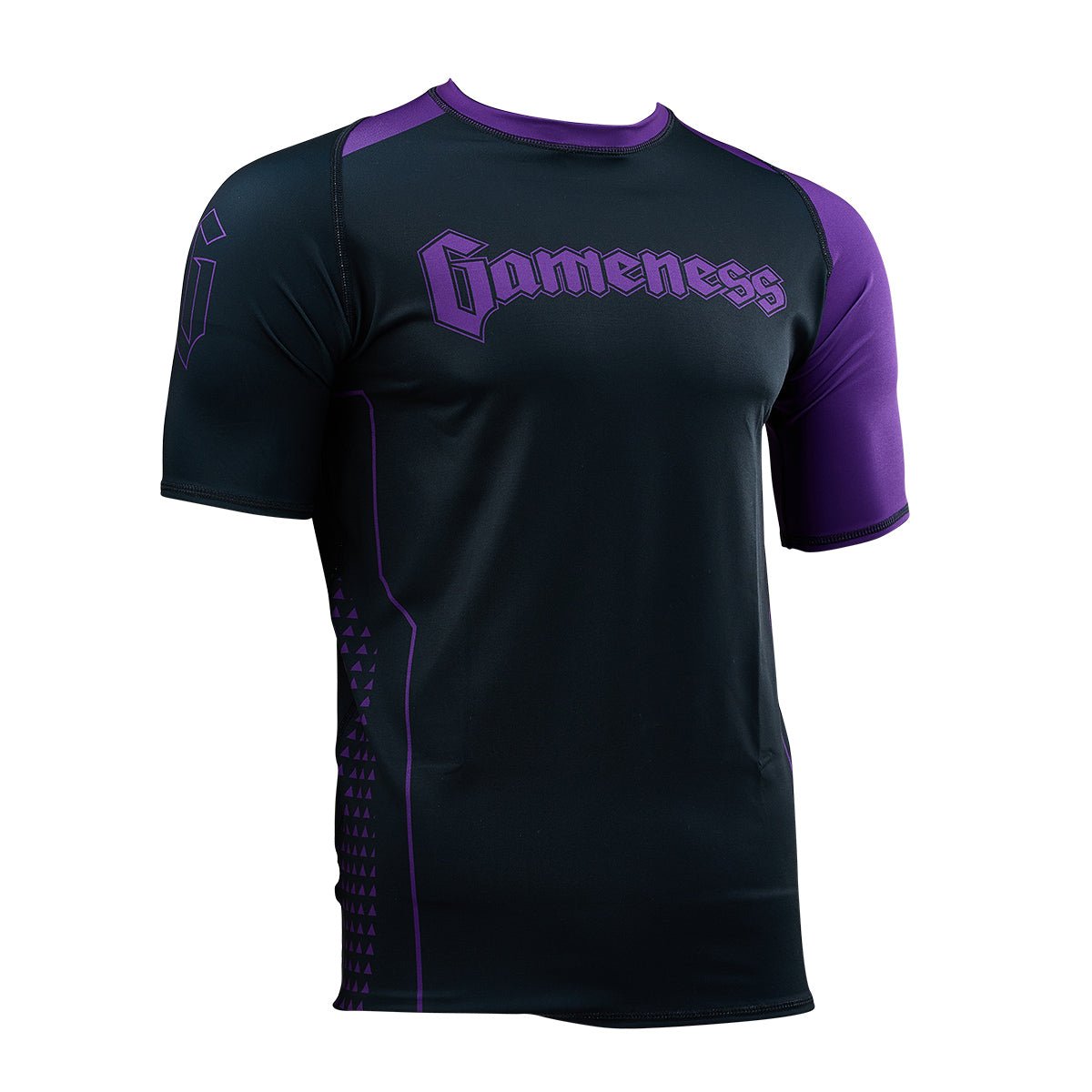 Gameness Short Sleeve Limited Edition Ranked Rashguard Purple