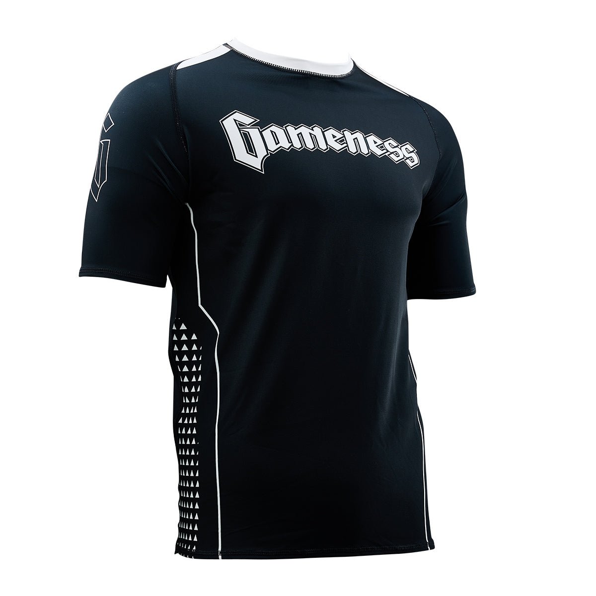 Gameness Short Sleeve Limited Edition Ranked Rashguard Black