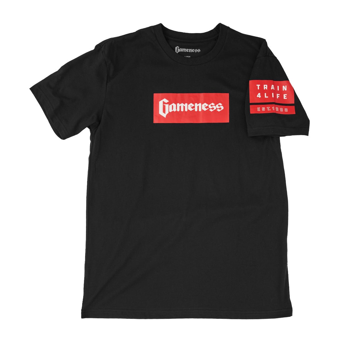 Gameness Train For Life Tee Black