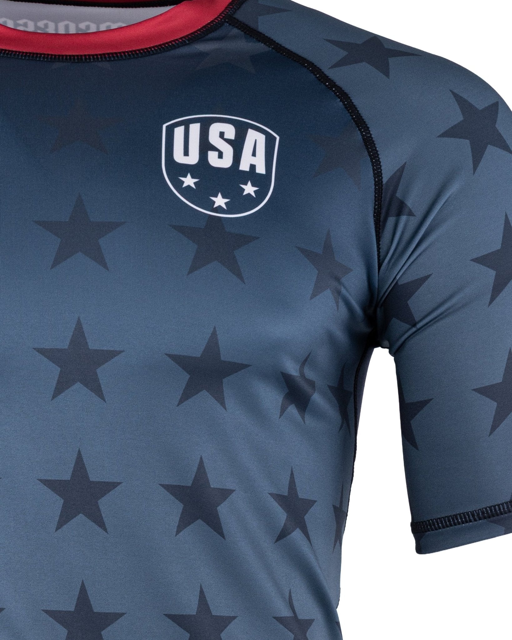 Gameness USA Stars Short Sleeve Rash Guard