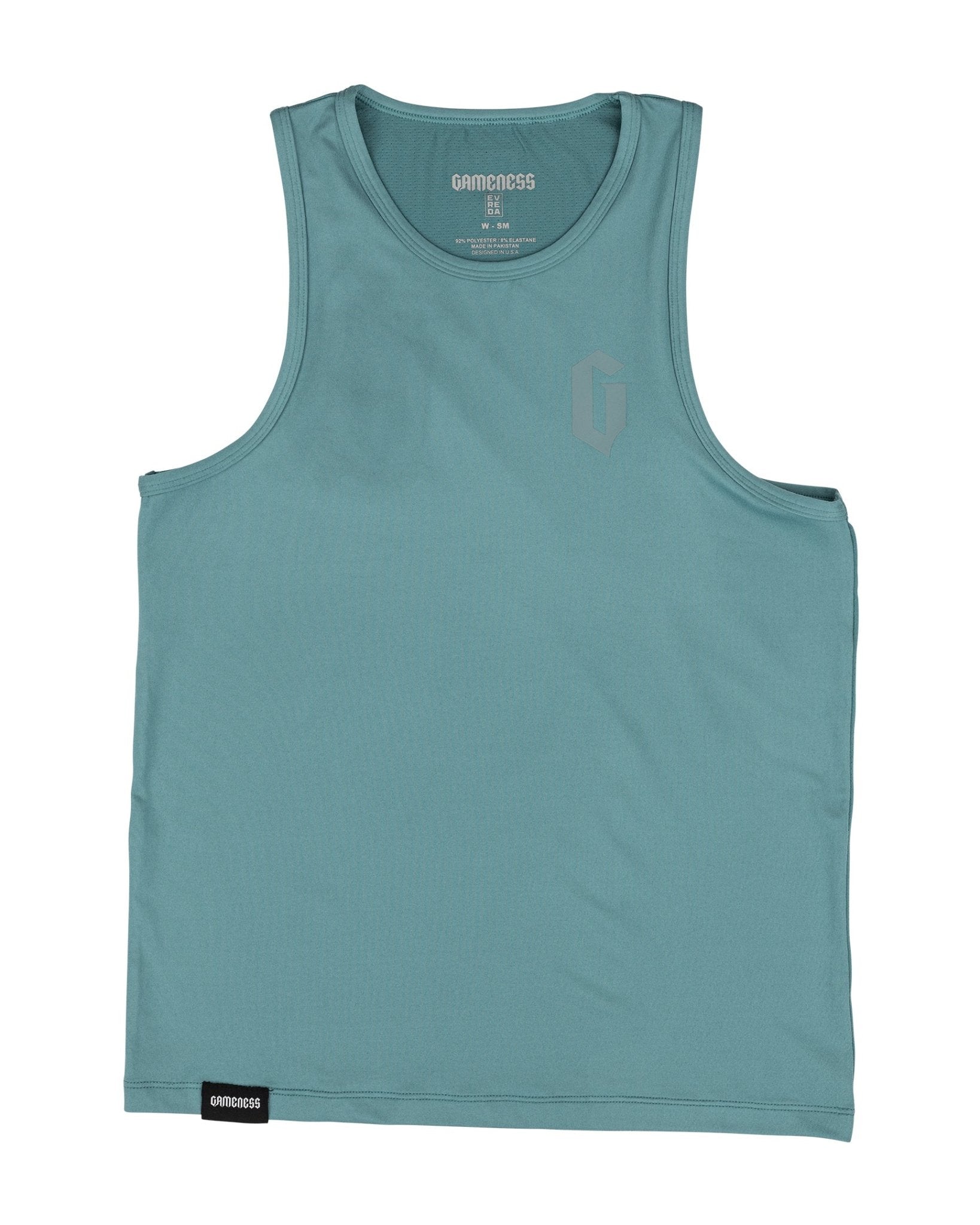 Gameness Women's Evreda Tank Storm Blue