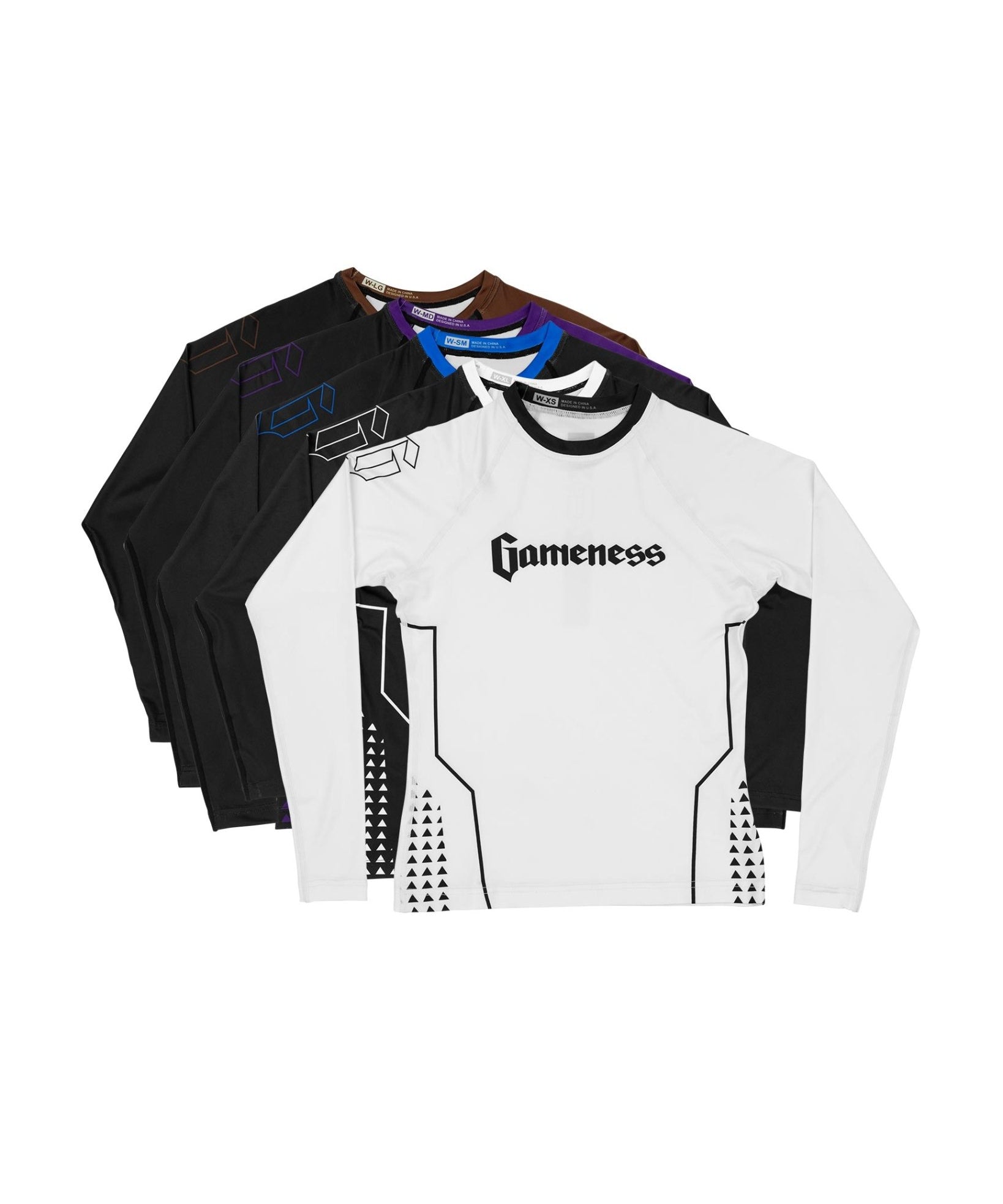 Gameness Women's Long Sleeve Ranked Rash Guard