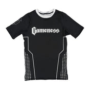 Gameness Youth Short Sleeve Ranked Rashguard Black