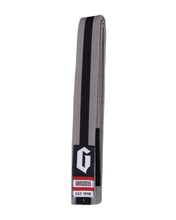 Gameness Youth Striped Pro Series Belt Grey Black