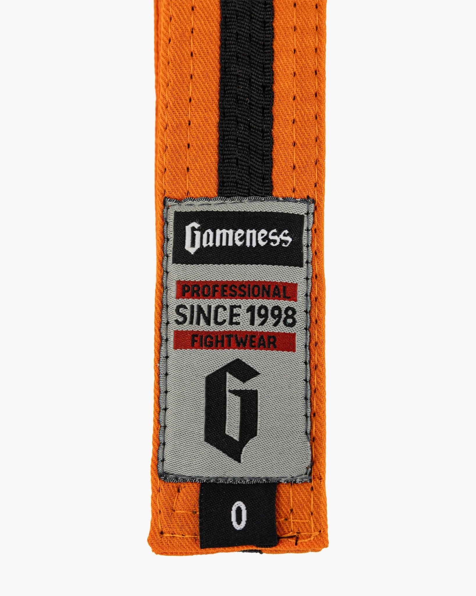 Gameness Youth Ultra-Light Striped Competition Belt gameness-youth-ultra-light-striped-competition-belt-5581718