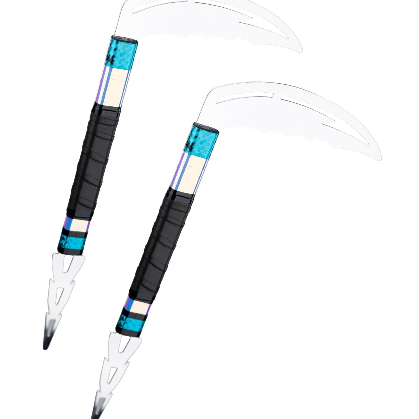 Haley Glass Deluxe Switchblade Kamas Blue