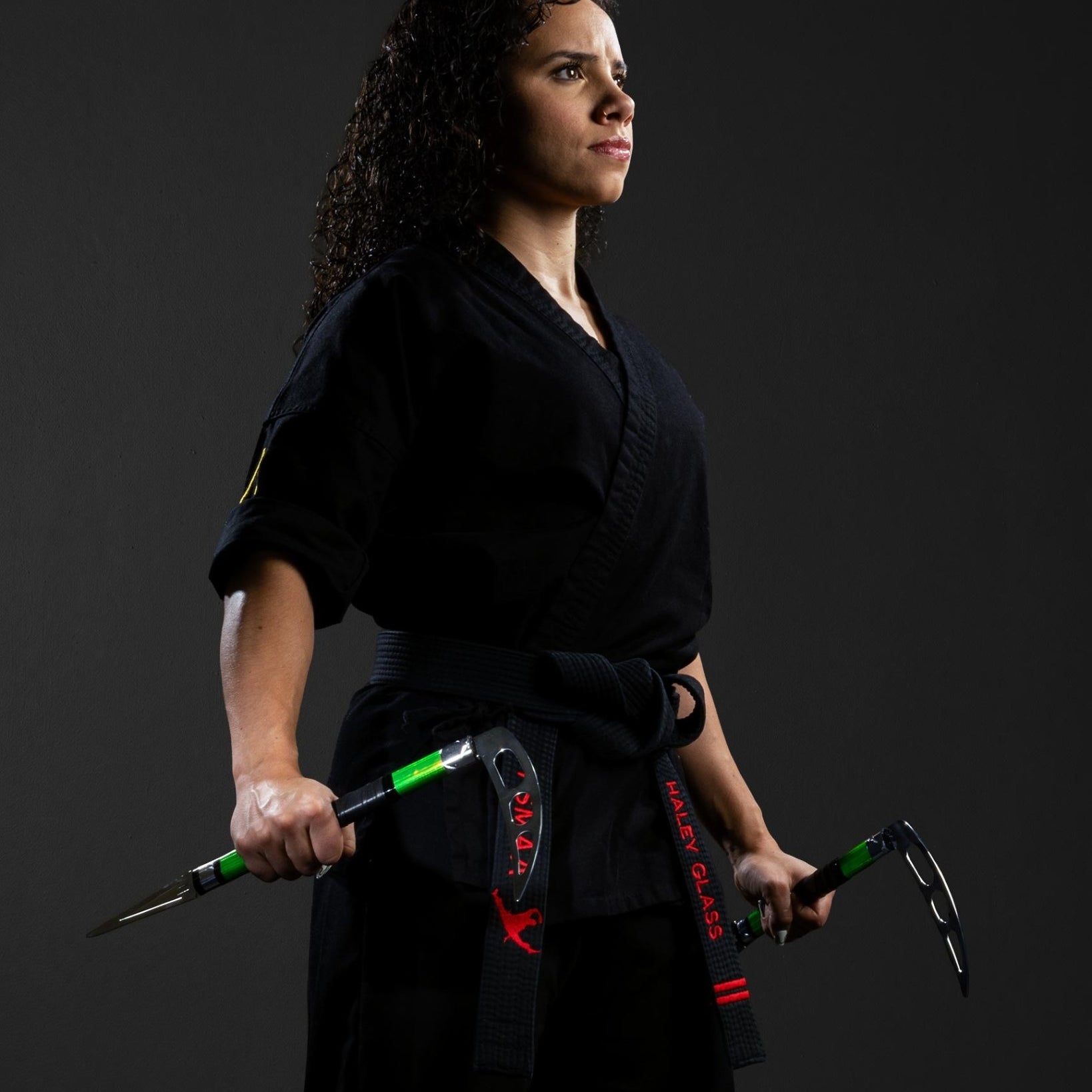 Haley Glass Switchblade Kamas
