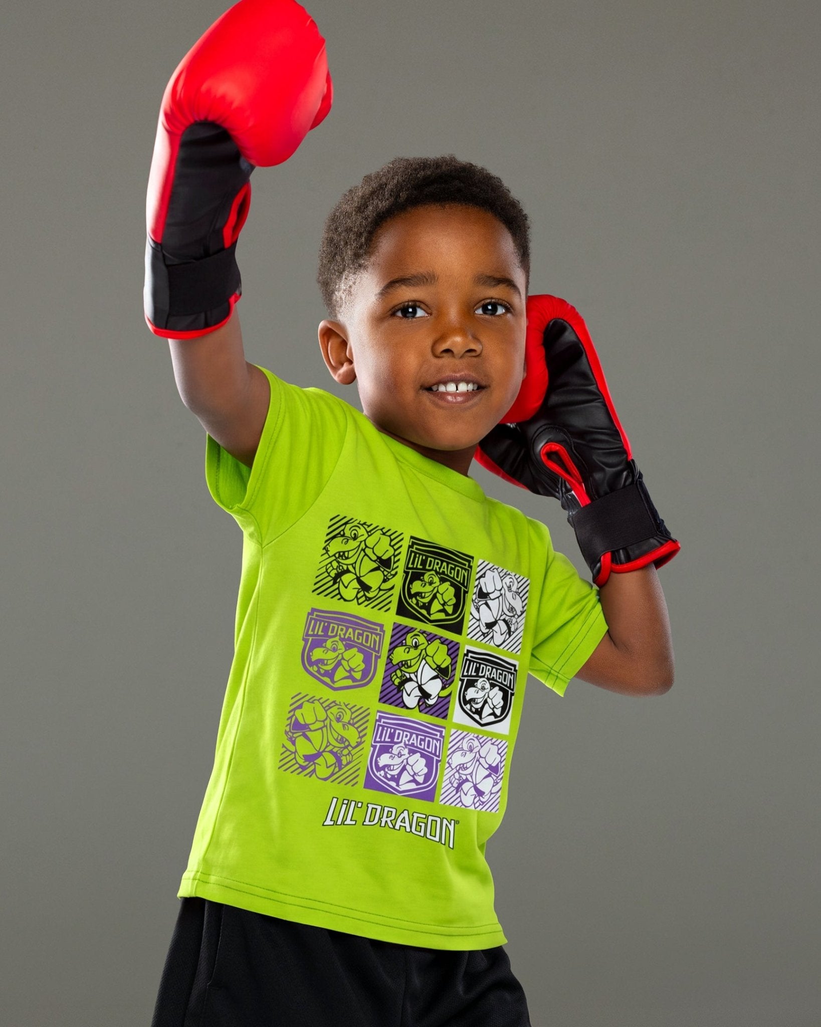 Kid's Lil' Dragon Multiprint Tee