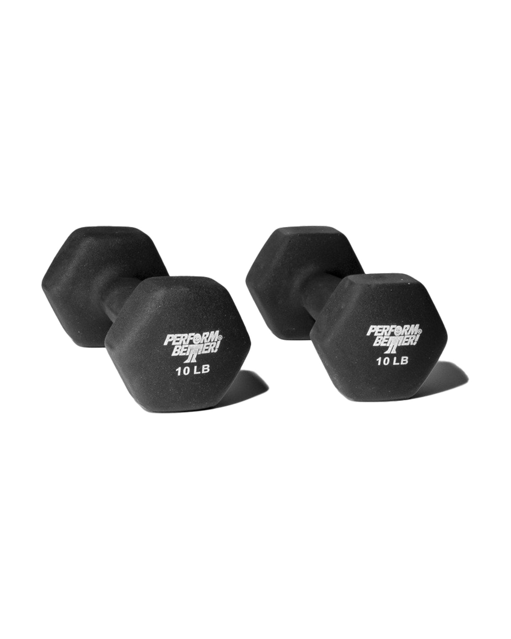 PB Neoprene Covered Dumbbells - 10 lb.