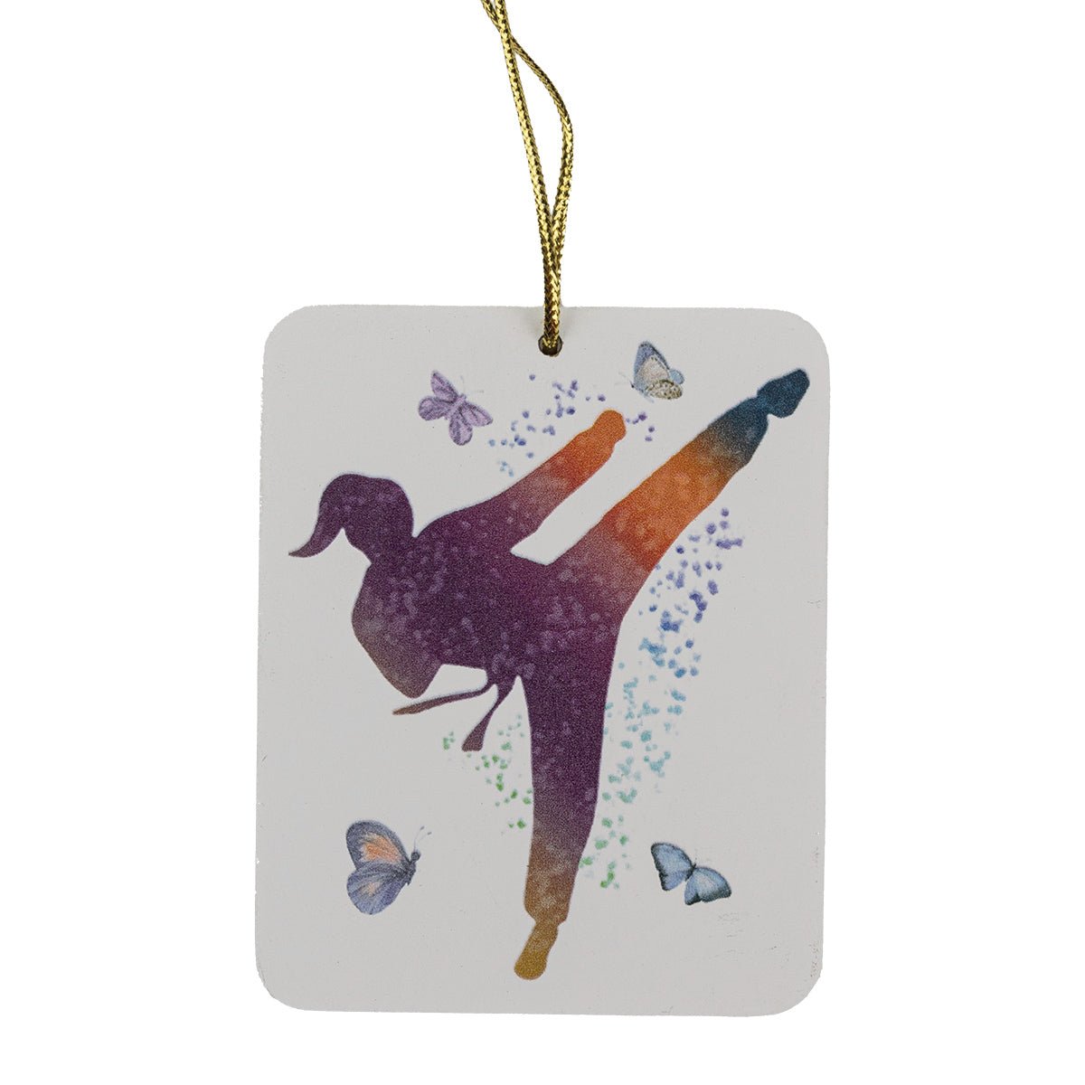 Ornament - Female Kicking ornament-female-kicking-891329