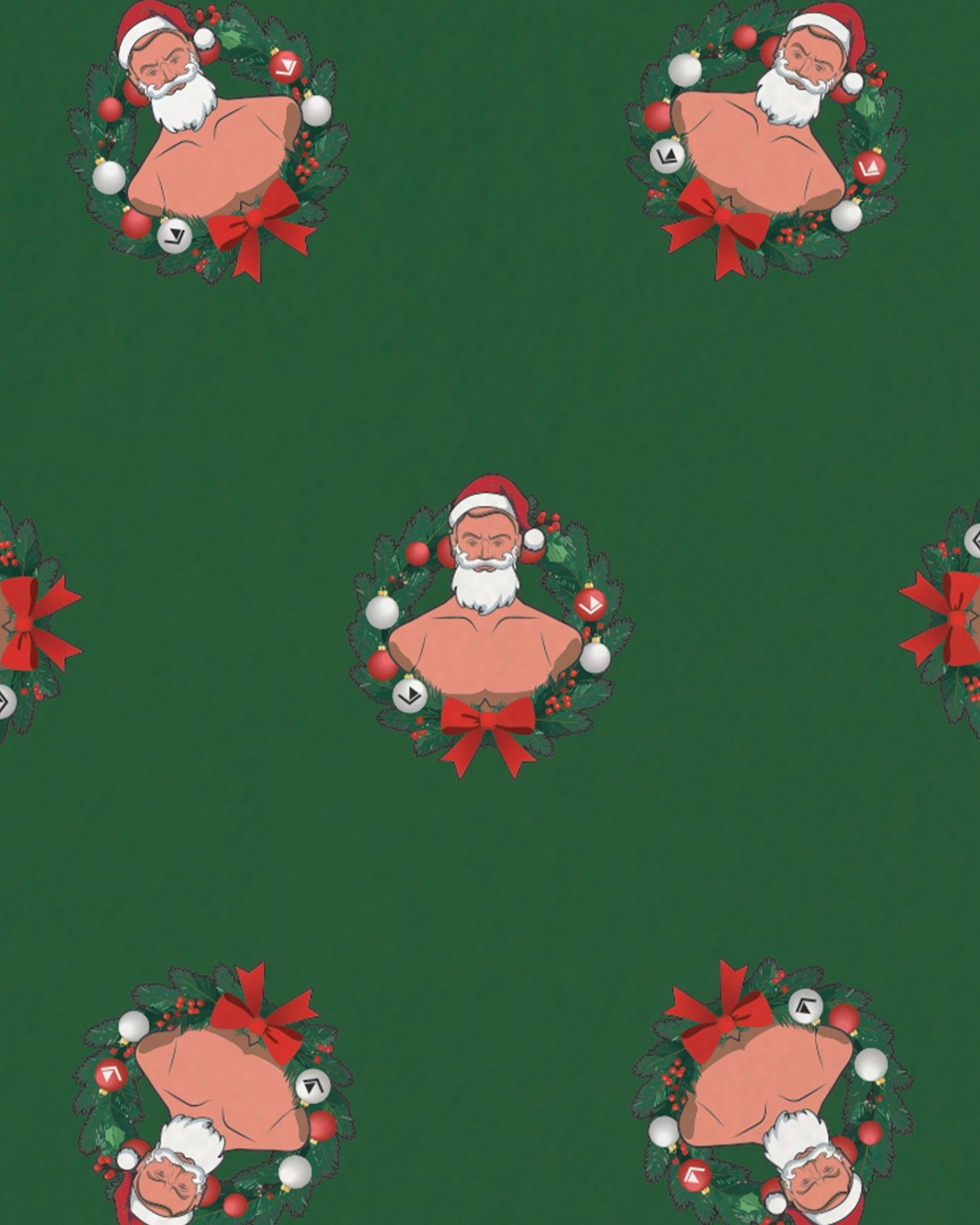 Santa BOB Wrapping Paper