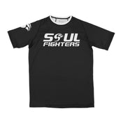 Soul Fighters Rank Rash Guard Short Sleeve Black