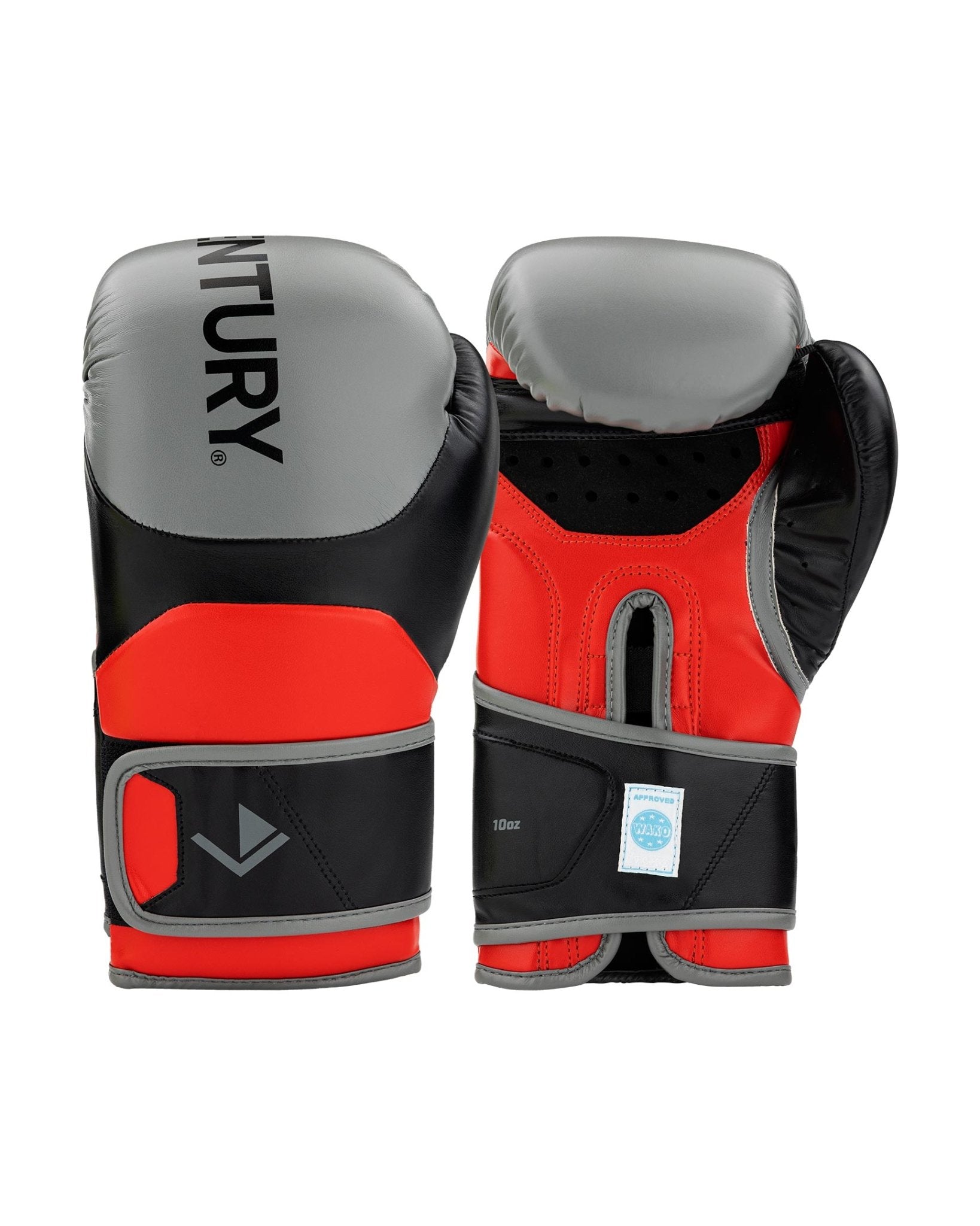 kickboxing gear WAKO Drive 10 oz. Kickboxing Gloves 10 oz. / Grey/Black/Red