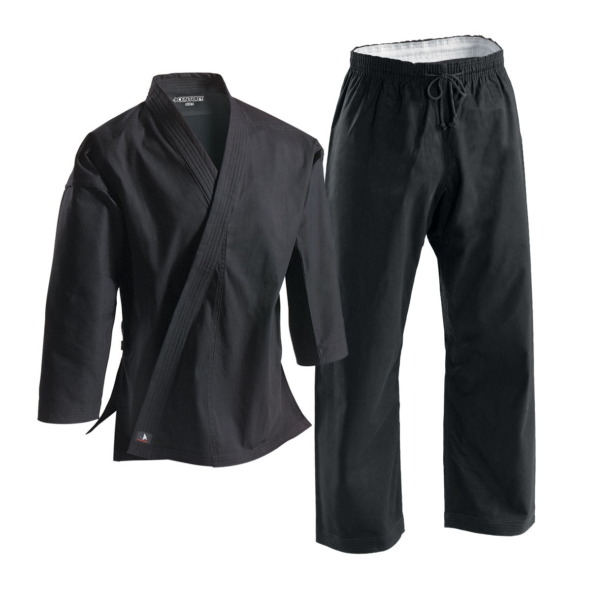 10 oz. Middleweight Brushed Cotton Uniform Black