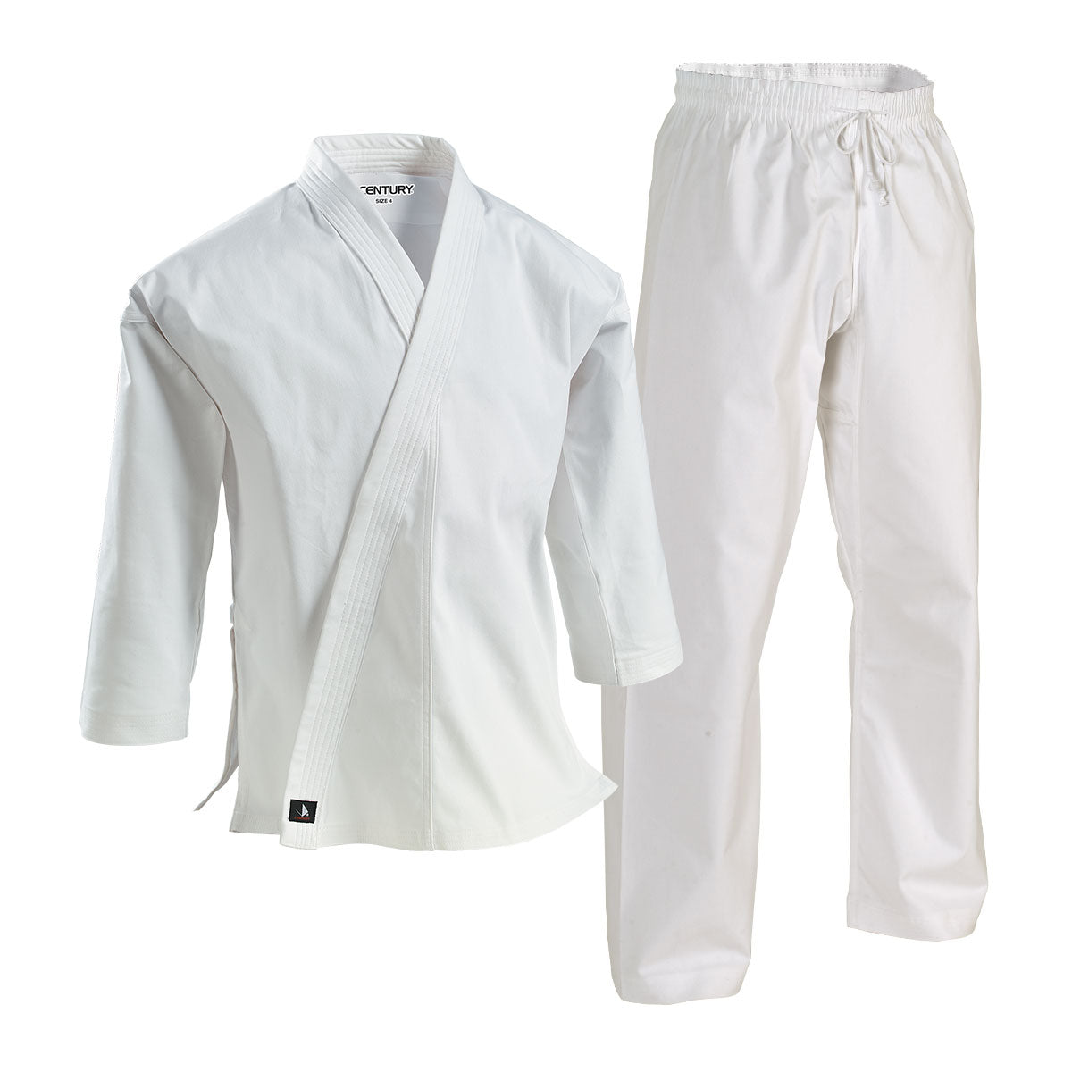 10 oz. Middleweight Brushed Cotton Uniform White