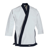 12 oz. Traditional Tang Soo Do Jacket White Navy
