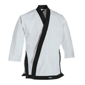 12 oz. Traditional Tang Soo Do Jacket White Black
