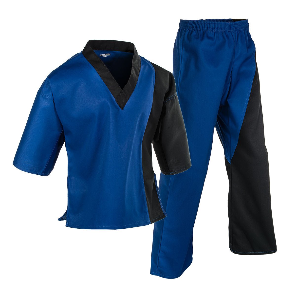 7 oz. Pullover Colorblock Splice Team Uniform Black/Blue