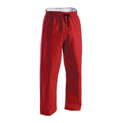 8 oz. Middleweight Brushed Cotton Elastic Waist Pants Red