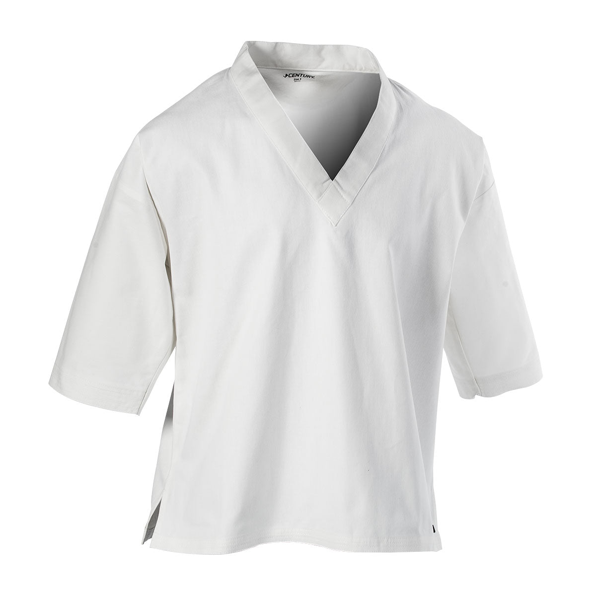 8 oz. Middleweight Brushed Cotton Pullover Top White