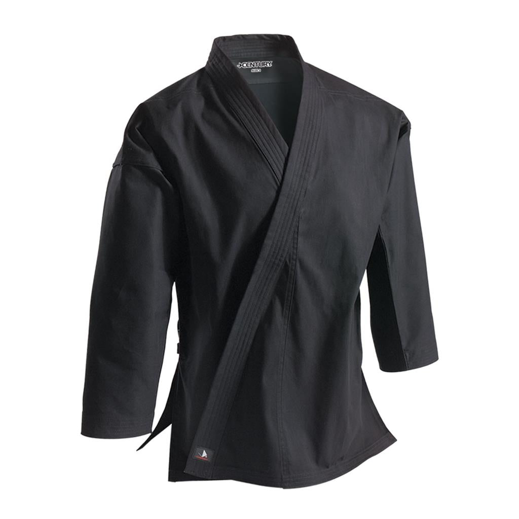 8 oz. Middleweight Brushed Cotton Traditional Jacket Black
