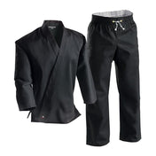 8 oz. Middleweight Uniform with Elastic Pant Black