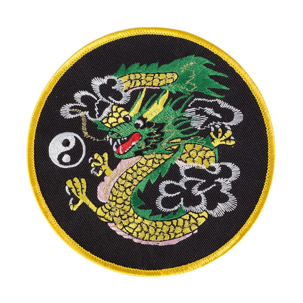 Sewn-In Academic Achievement Patch Dragon Delux