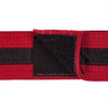 Adjustable Black Striped Belt
