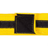 Adjustable Black Striped Belt