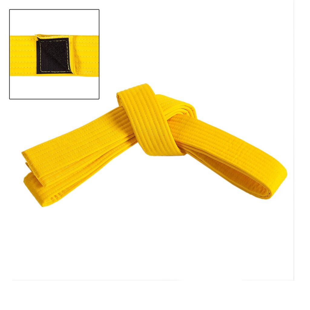 Adjustable Solid Belt Yellow