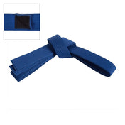Adjustable Solid Belt Blue