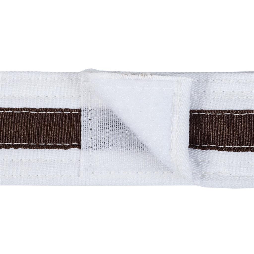 Adjustable Striped White Belt – Century Martial Arts