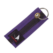 Belt Keychain Purple/Black