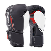 Brave Boxing Gloves Black White Red