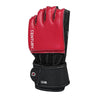 Brave Open Palm Gloves - Black/Red