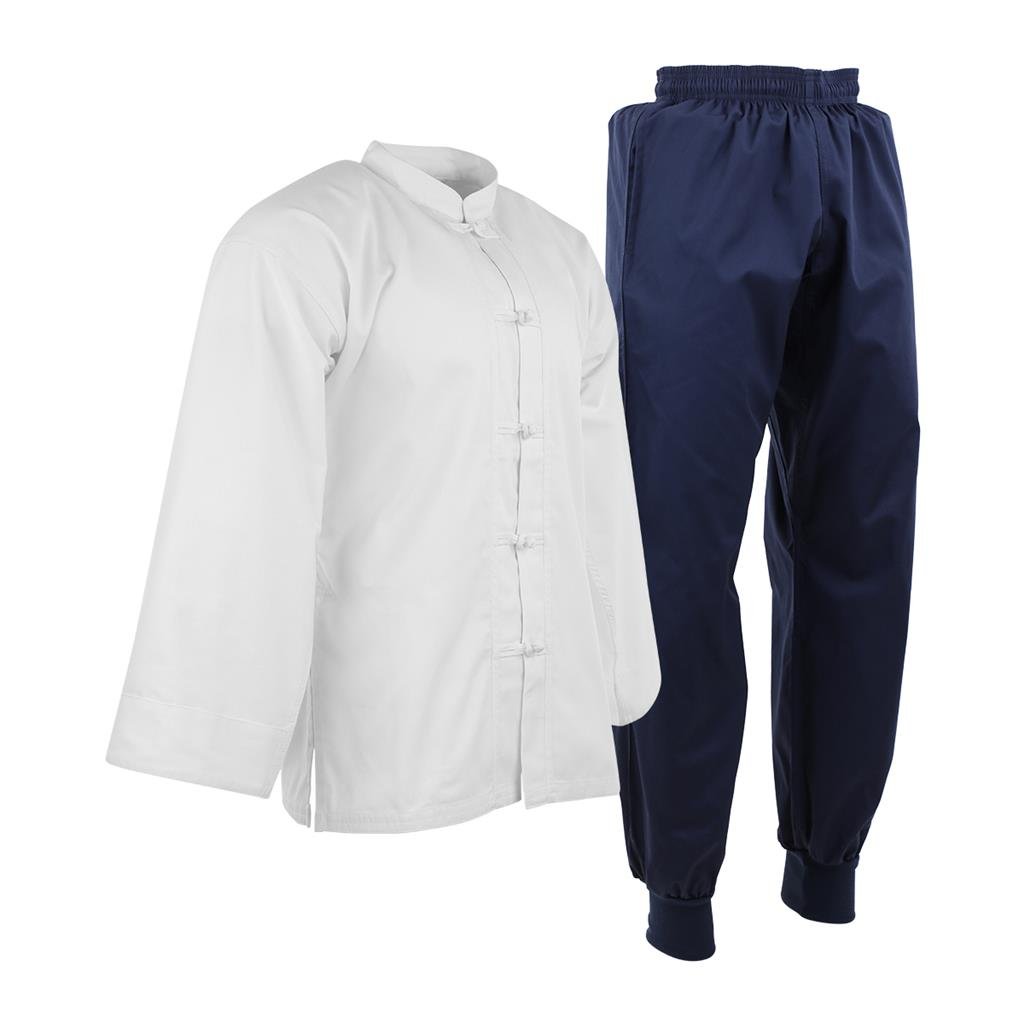 Bruce Lee Uniform White Navy