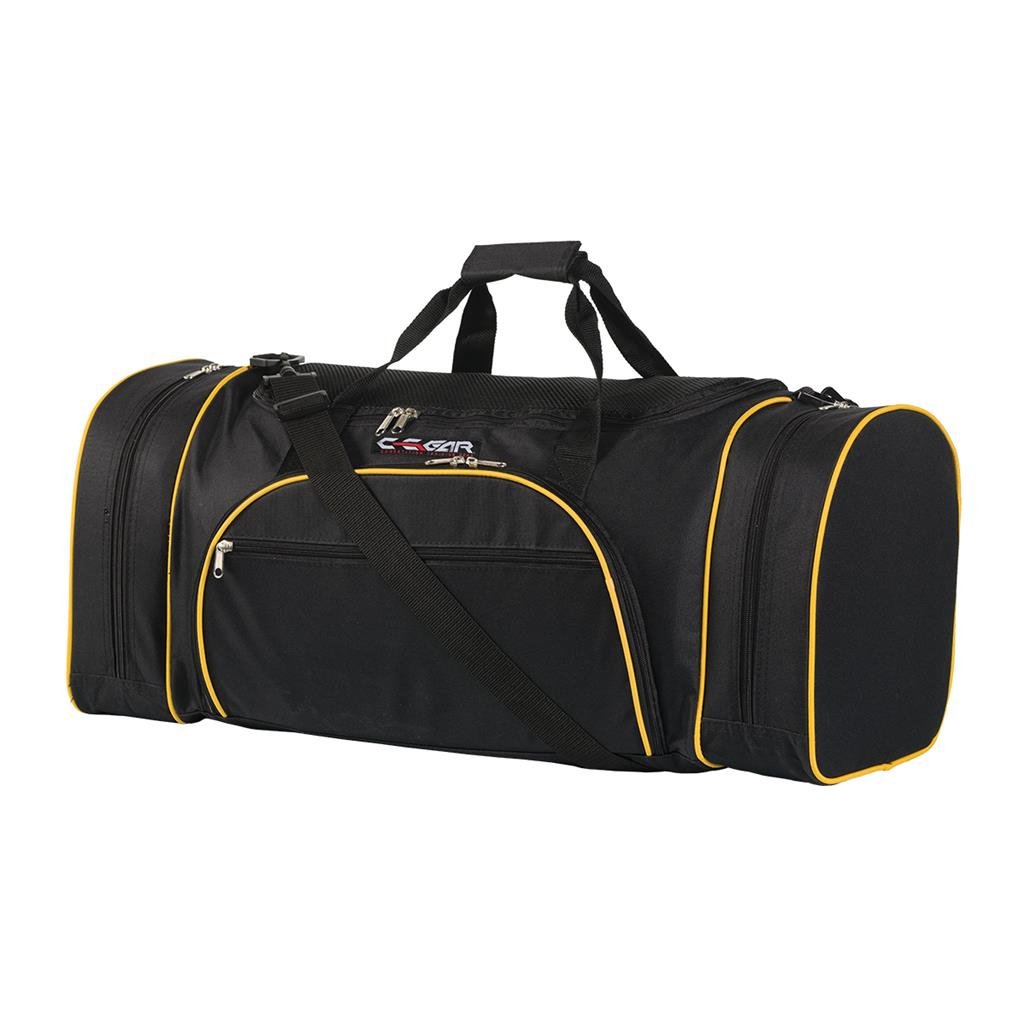 C-Gear Duffle Bag Black Yellow