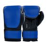 Century Solid Leather Bag Glove With Wrist Support Blue