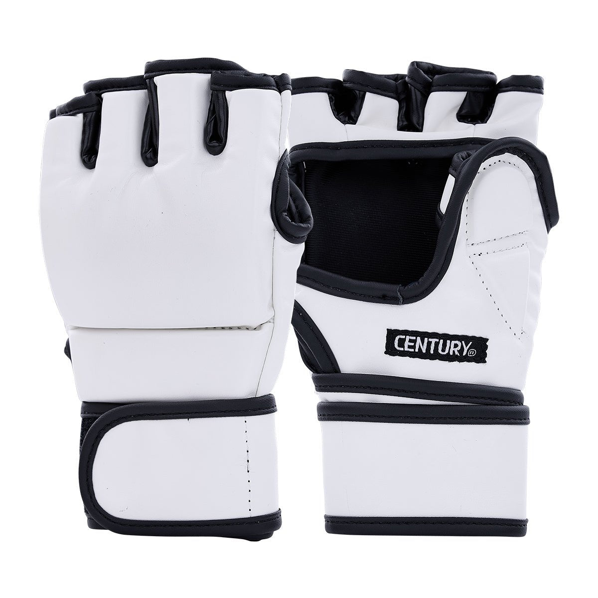 Century Solid MMA Open Palm Glove White