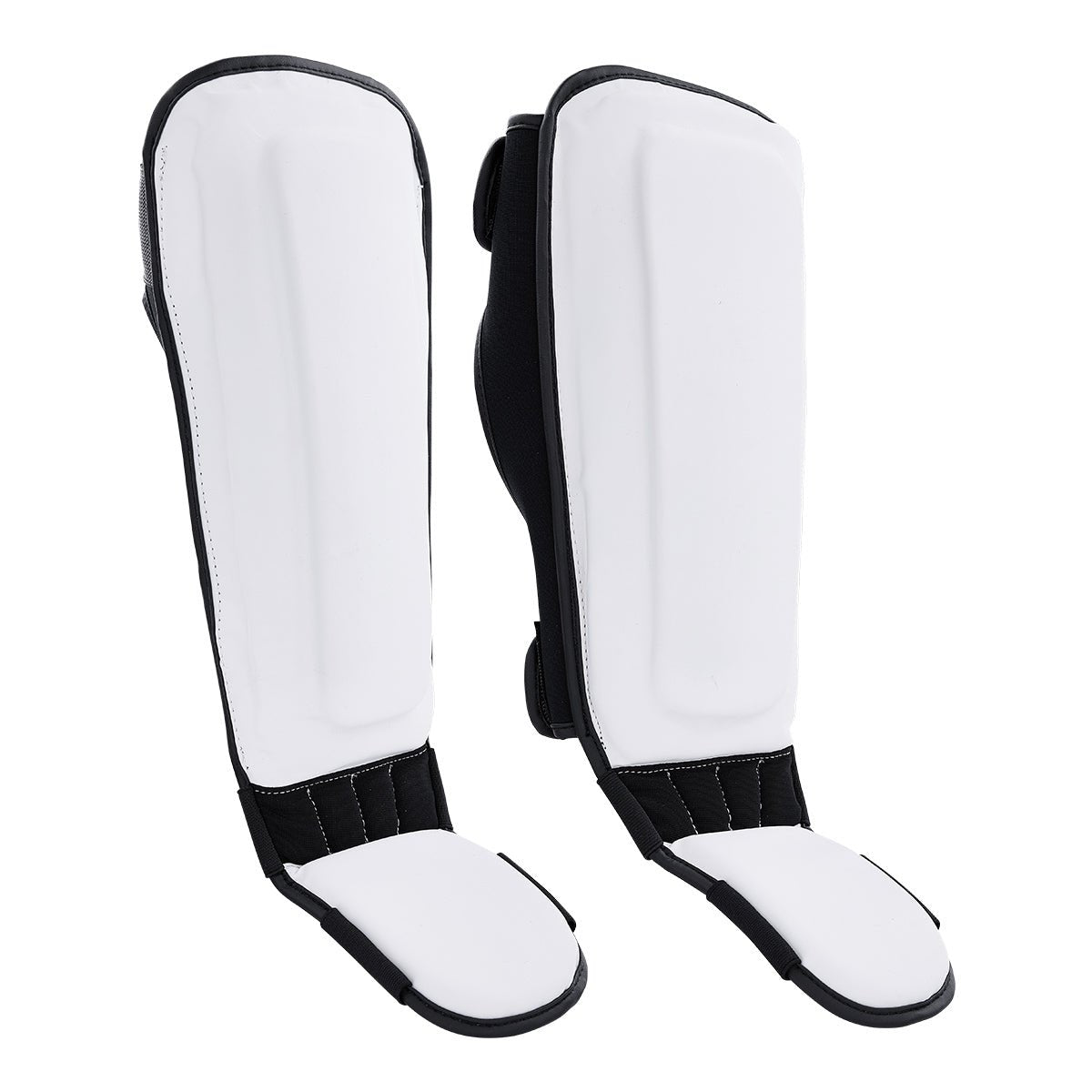 Century Solid Shin Instep Guards White