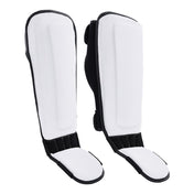 Century Solid Shin Instep Guards White