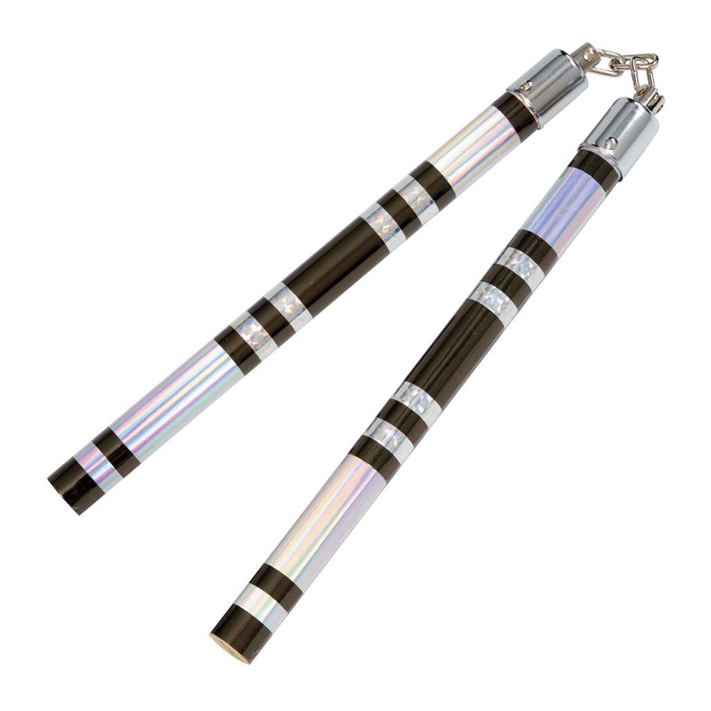 Chrome Stripe Taped Competition Nunchaku chrome-stripe-taped-competition-nunchaku-357890