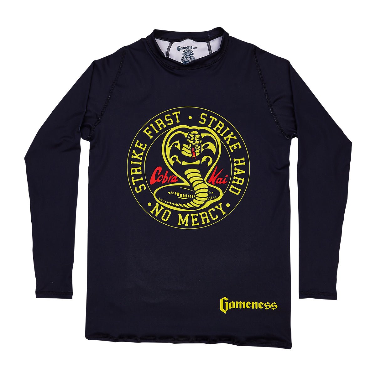 Cobra Kai Long Sleeve Rashguard Black