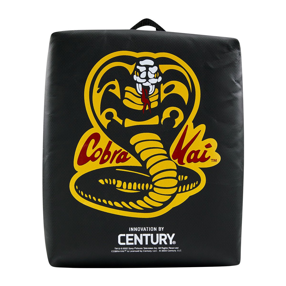 Cobra Kai Square Target Yellow Black