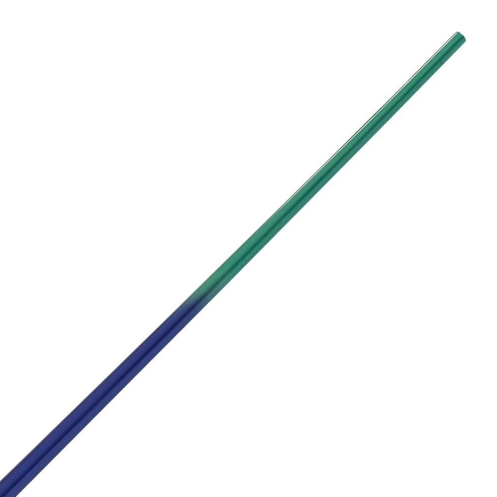 Collapsible Graphite Bo Staff Green Blue