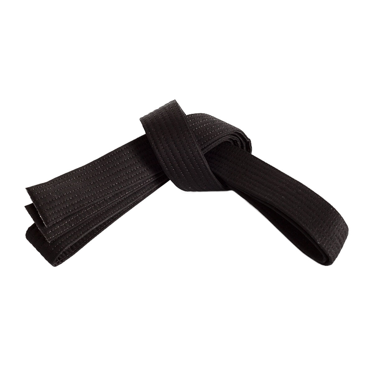 Double Wrap Solid Belt Black