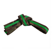 Double Wrap Striped Camo Belt Camo Green
