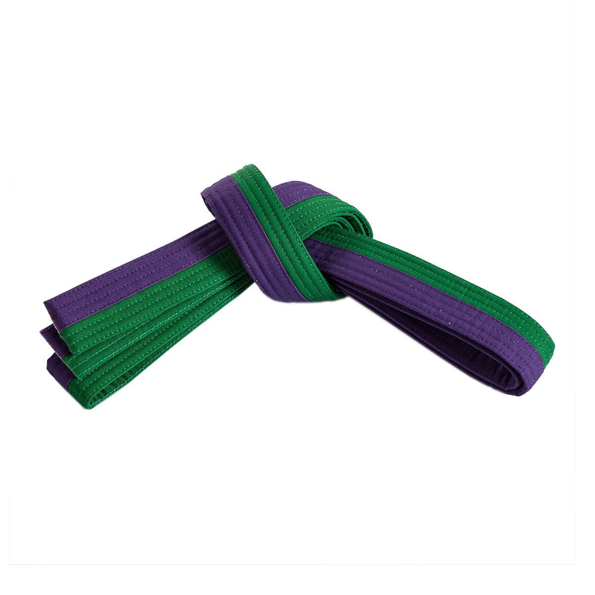 Double Wrap Two Tone Belt - Additional Colors Green Purple