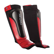 Drive MMA Shin Instep Guards Red Black